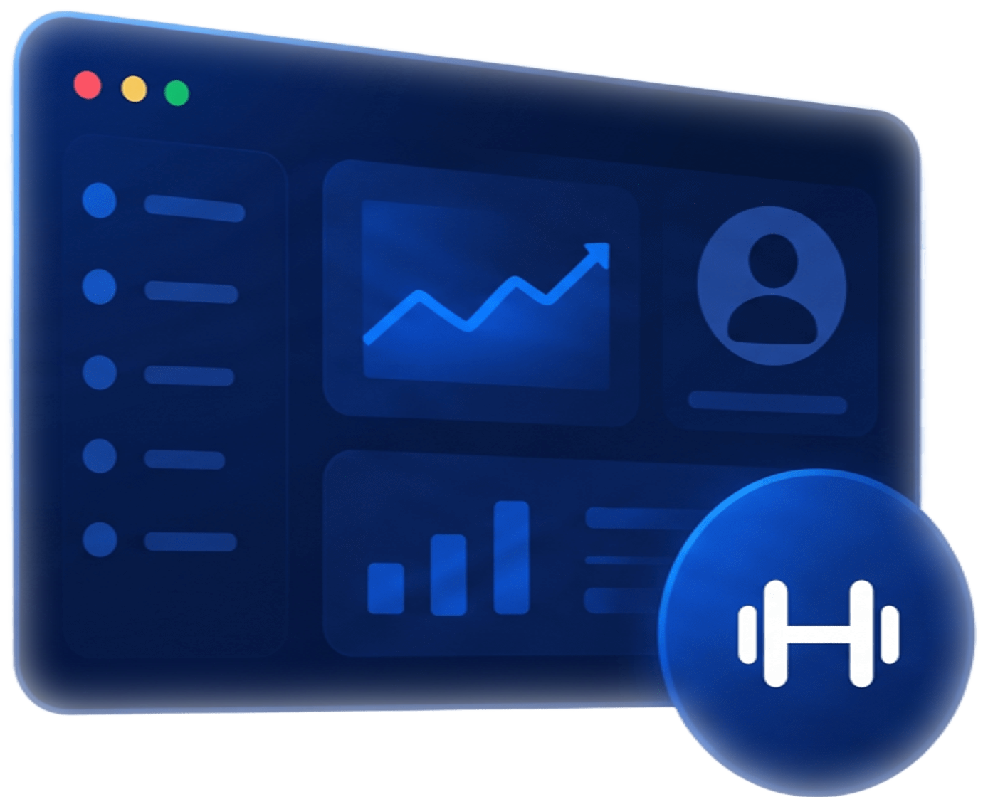 GymDisk Dashboard Preview